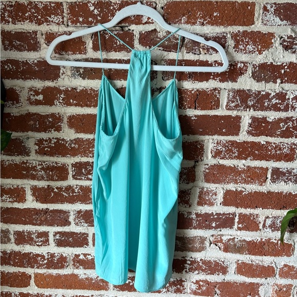 Southern Tide blue silk tank top - Picture 5 of 5